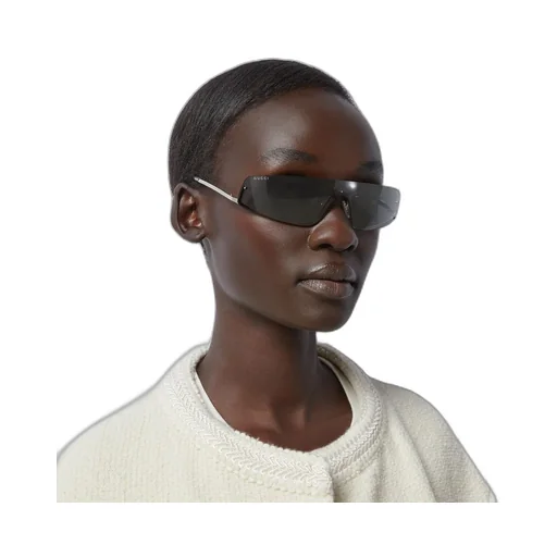 Mask-shaped frame sunglasses