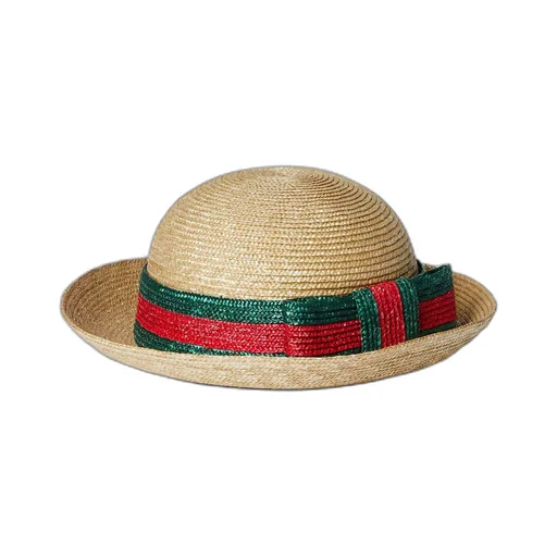 Children's straw effect hat with Web