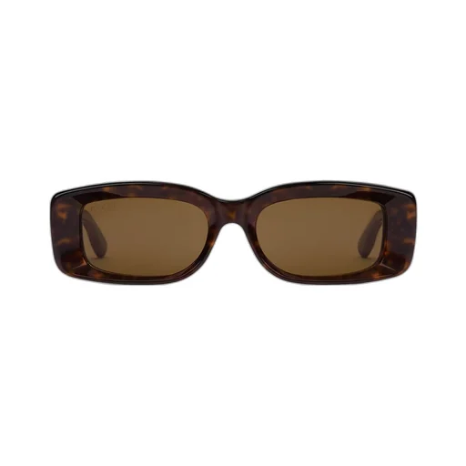 Rectangular-frame sunglasses