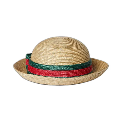 Children's straw effect hat with Web