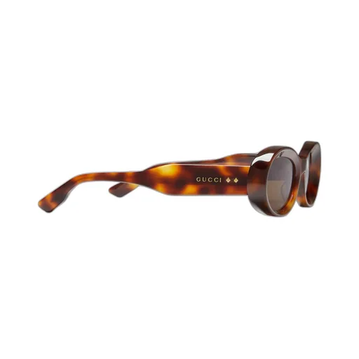 Oval-frame sunglasses