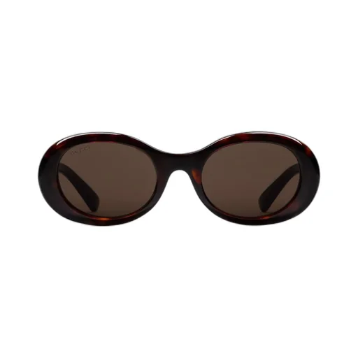 Oval-shaped sunglasses
