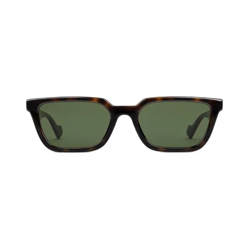 Rectangular-frame sunglases