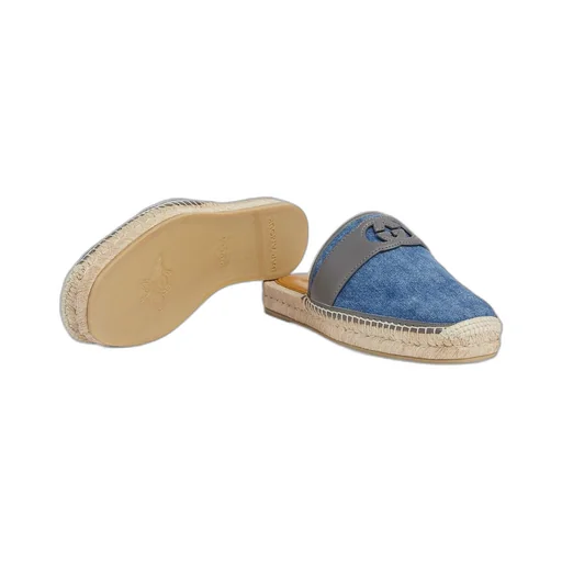 Men's Interlocking G slide espadrille