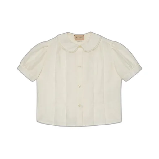 Children's GG stars cotton jacquard shirt