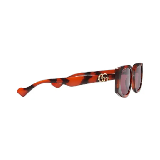 Rectangular-frame sunglases