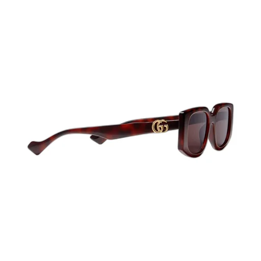Rectangular-frame sunglases