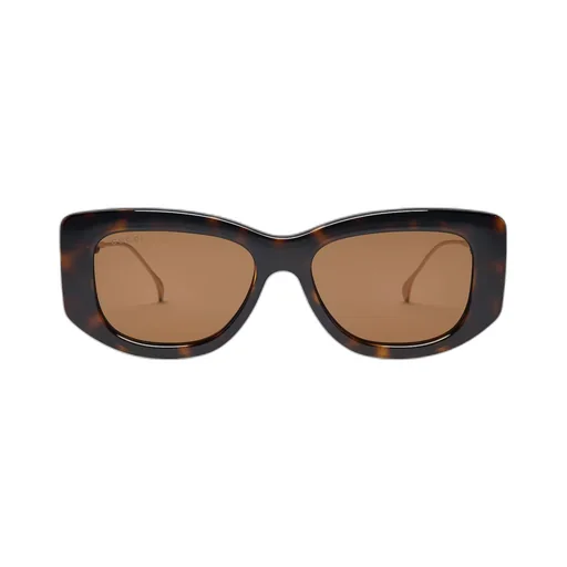 Rectangular frame sunglasses