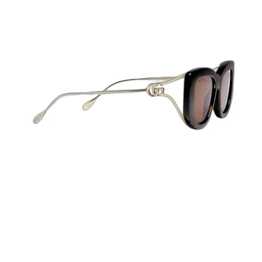 Rectangular frame sunglasses