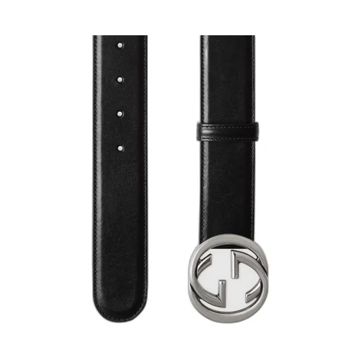 Belt with Interlocking G buckle