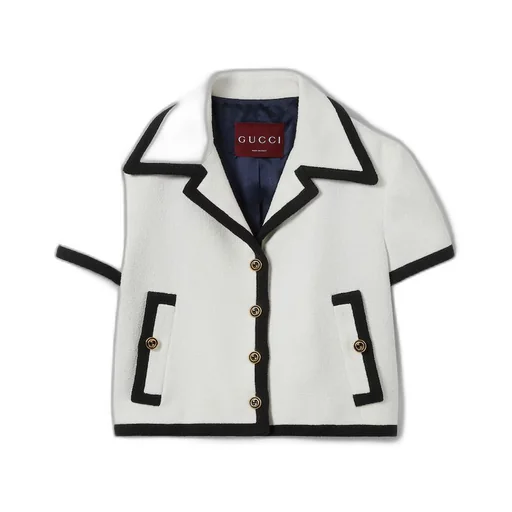 Cotton tweed jacket