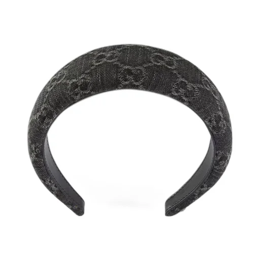GG denim hairband