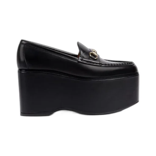 Women's Gucci Horsebit platform loafer