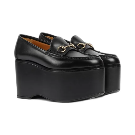 Women's Gucci Horsebit platform loafer