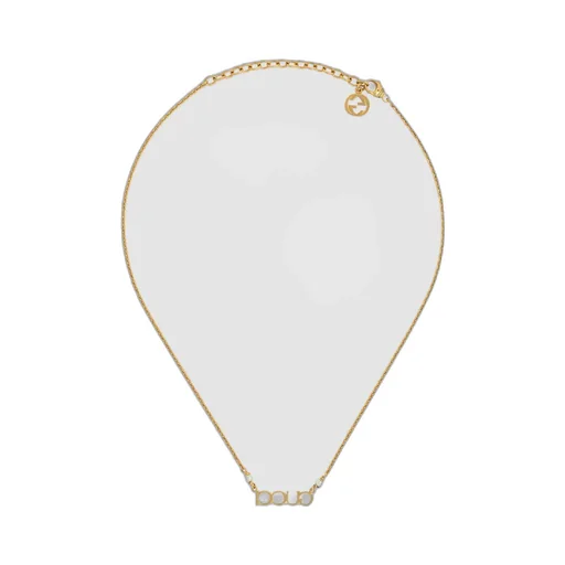 'GUCCI' letter necklace