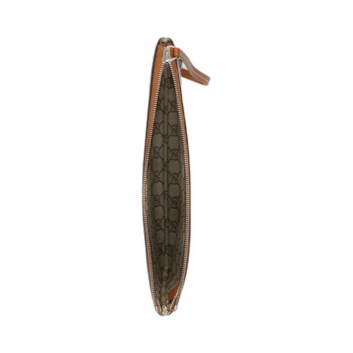 Clutch with Gucci print