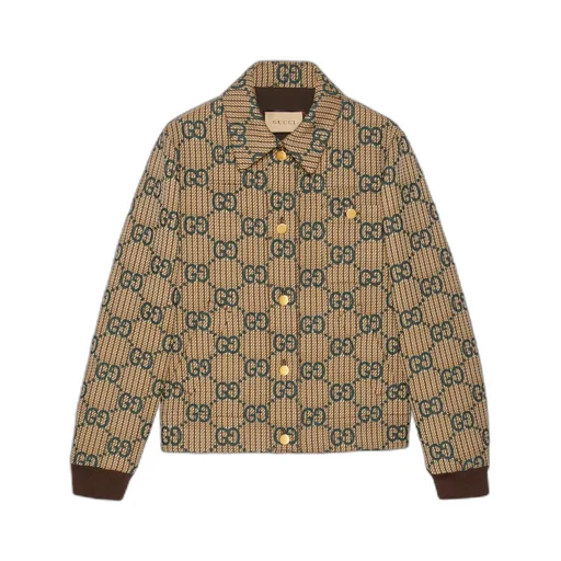 GG wool bomber jacket