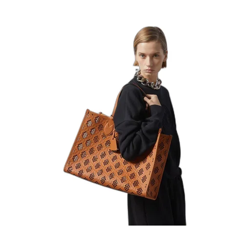 Medium tote bag with cut-out motif