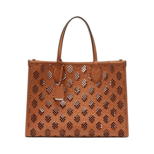 Medium tote bag with cut-out motif