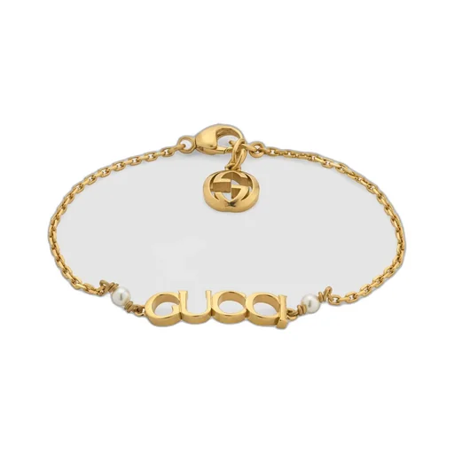 'GUCCI' letter bracelet