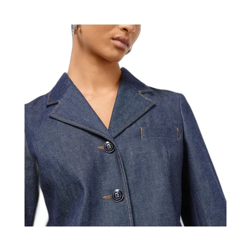 Organic denim jacket