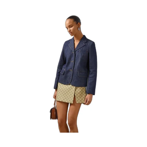 Organic denim jacket