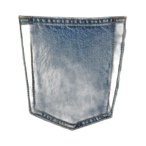 Denim trousers with slim Horsebit