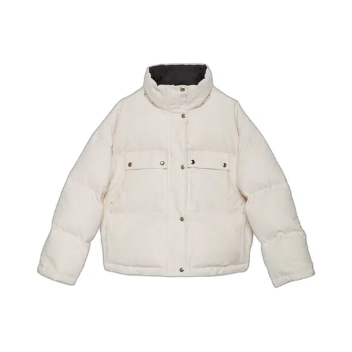 GG cotton canvas puffer jacket