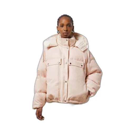 GG cotton canvas puffer jacket
