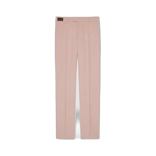 Wool trouser with Gucci Horsebit label