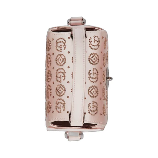 Children's silk satin crystal handbag
