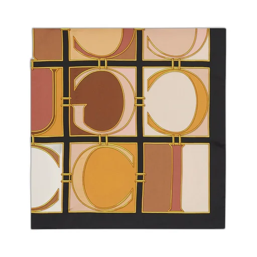 Gucci pop print silk carré