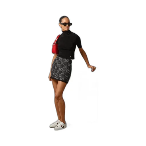 GG tweed skirt