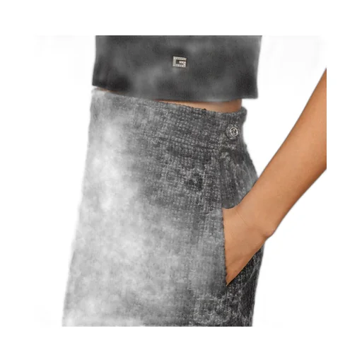 GG tweed skirt