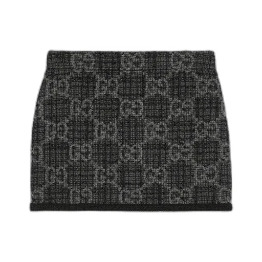 GG tweed skirt