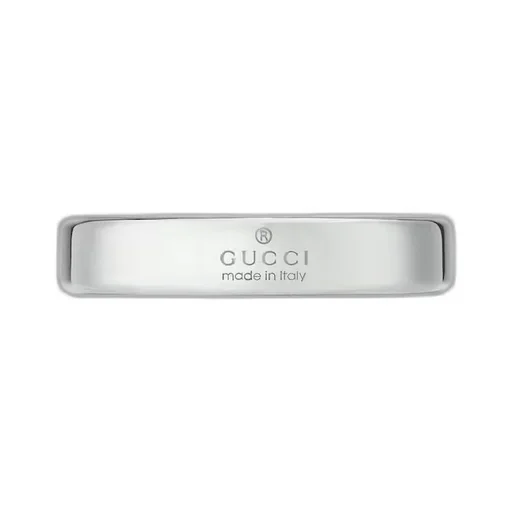 Diagonal Interlocking G thin ring