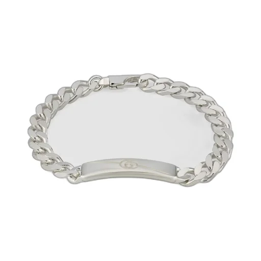 Diagonal Interlocking G bracelet