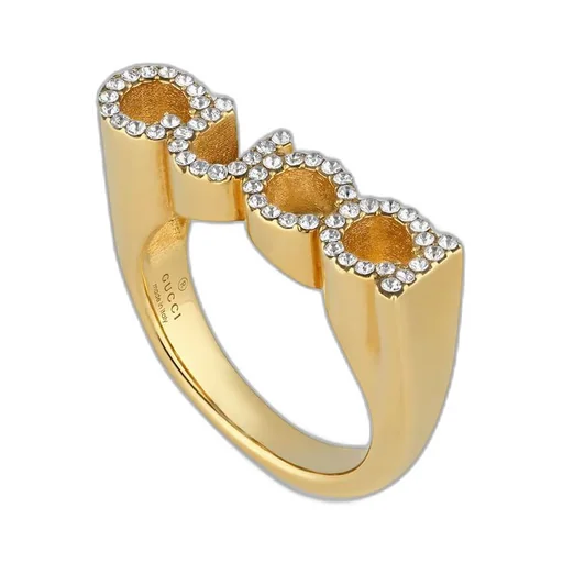'GUCCI' letter ring