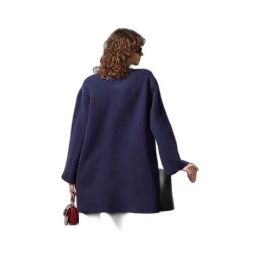 Reversible GG wool jacquard cardigan