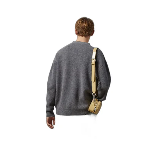 Knit wool cardigan with Interlocking G