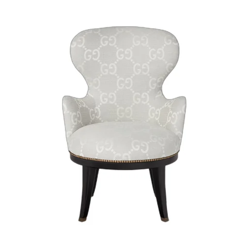 GG jacquard armchair