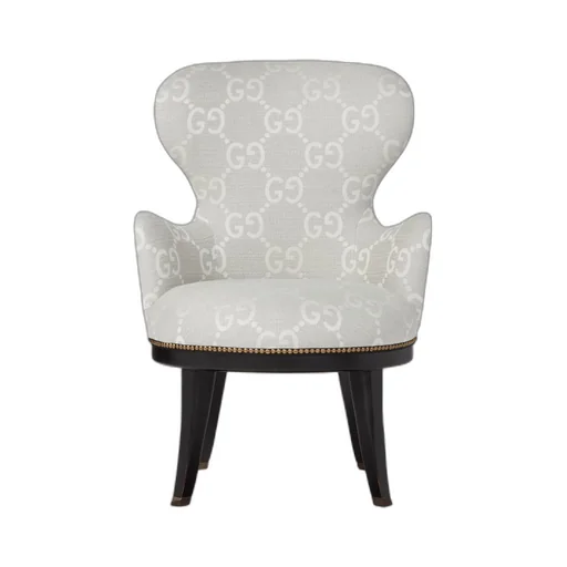GG jacquard armchair