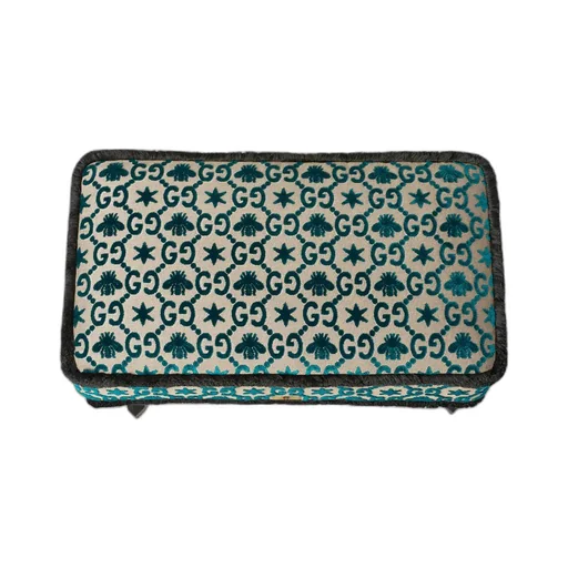 GG jacquard stool