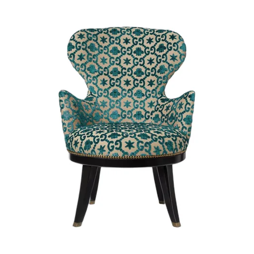GG jacquard armchair