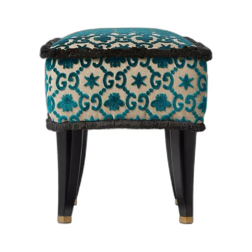 GG jacquard stool