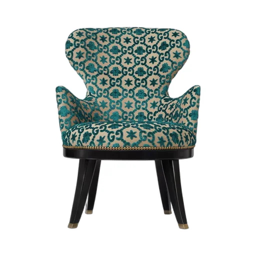 GG jacquard armchair