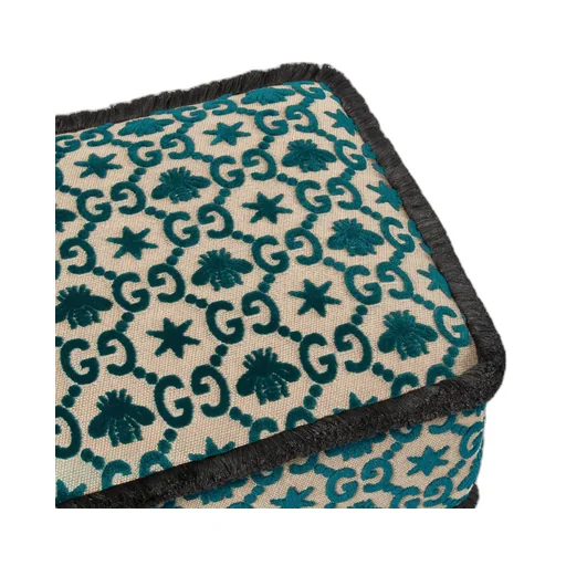 GG jacquard stool