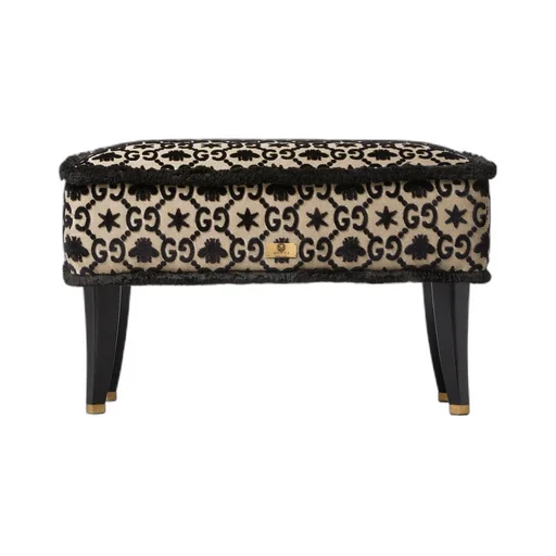 GG jacquard stool