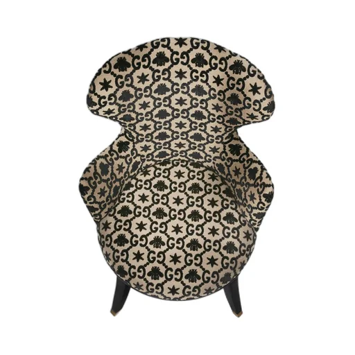 GG jacquard armchair
