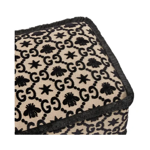 GG jacquard stool